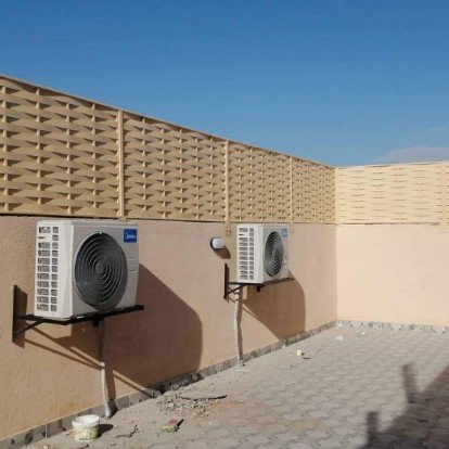 تركيب سواتر مجدول حديد الاحساء