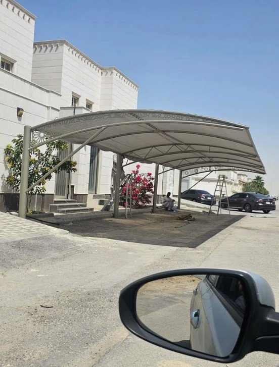 مظلات سيارات في الاحساء 