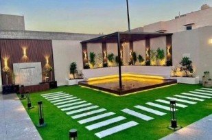 تركيب عشب صناعي وتنسيق حدائق بالاحساء – حلول خضراء متكاملة من مؤسسة ظلال هجر