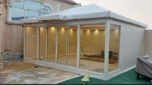 تركيب خيام ملكية وبيوت شعر بالأحساء قماش أبيض